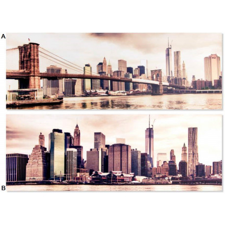 Tableau toile New York - 90 x 30 cm