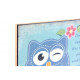 Tableau bois Hibou 