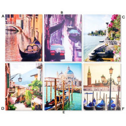 Tableau toile Venise - Italie - 50 x 40 cm