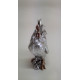 Statuette Coq couleur argent - 16 cm