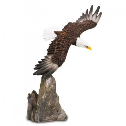 Statuette Aigle planant - 16 cm