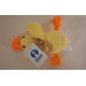 Peluche Canard - 20 cm - Jaune ou Blanc