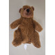 Peluche Ours brun - 18 cm