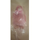 Peluche Pingouin rose - 21 cm