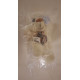 Peluche Ourson blanc avec ruban - 20 cm