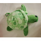 Peluche Tortue - 28 cm - rose  bleue ou verte