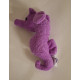 Peluche Hippocampe dans pochette cadeau 